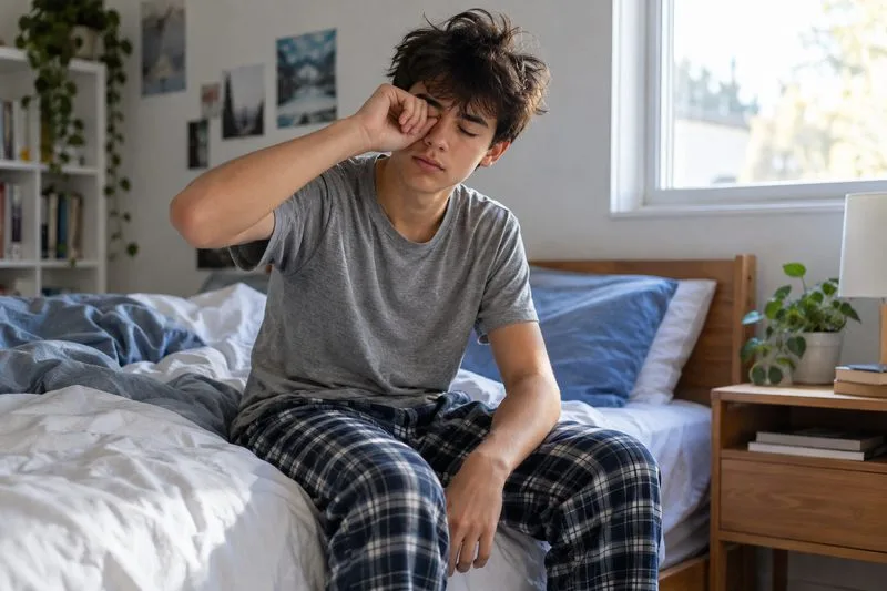 Proč může puberta způsobit, že jsou teenageři ráno unavení